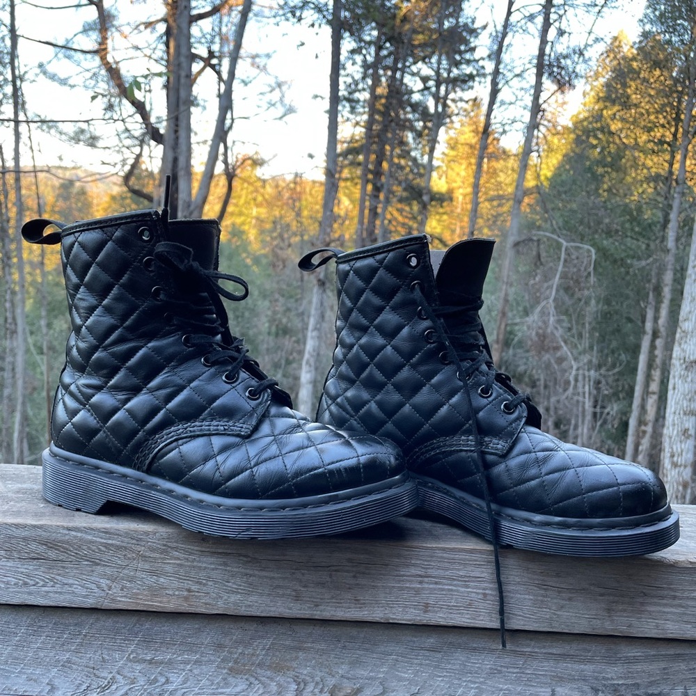 Coralie Dr. Marten Quilted Boots